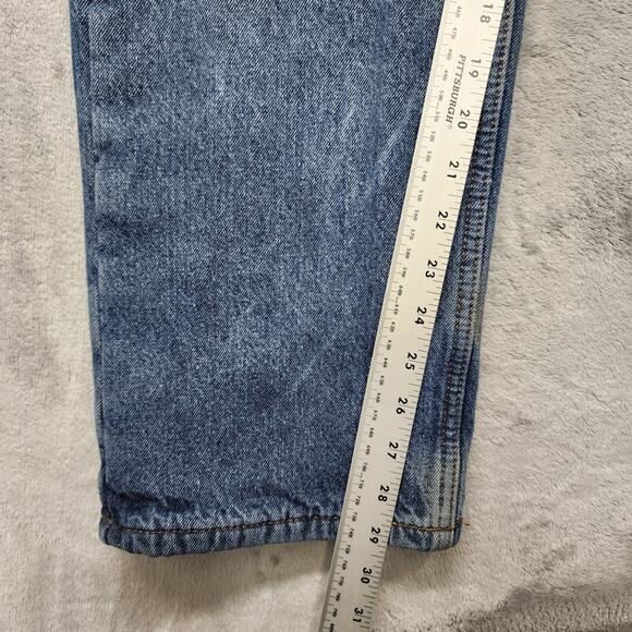 Polar King Key Flannel Lined Jeans Mens 38x30 Blue Denim Workwear Winter Cozy - Picture 12 of 14